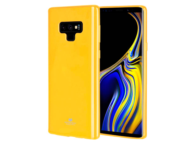 Чехол Mercury Goospery Jelly Case для Samsung Galaxy Note 9 (желтый, гелевый)