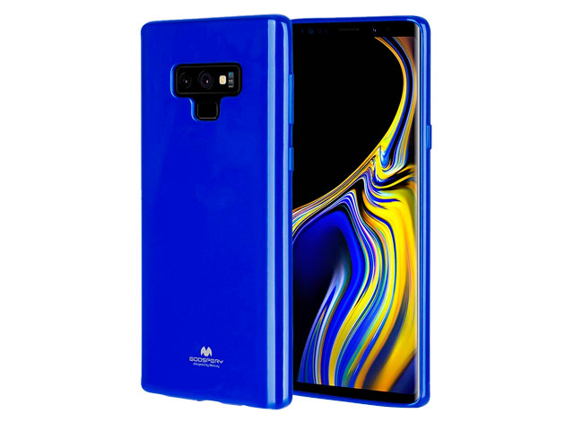 Чехол Mercury Goospery Jelly Case для Samsung Galaxy Note 9 (синий, гелевый)