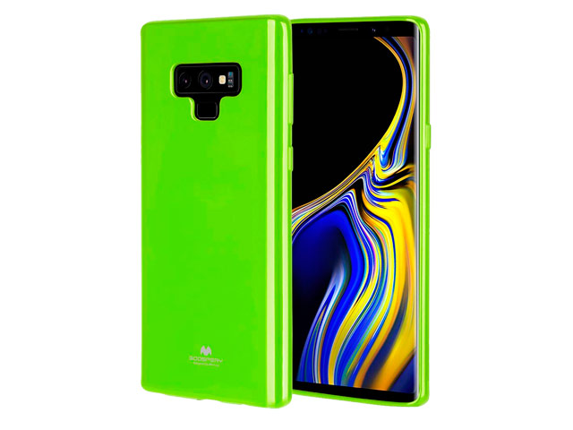 Чехол Mercury Goospery Jelly Case для Samsung Galaxy Note 9 (зеленый, гелевый)