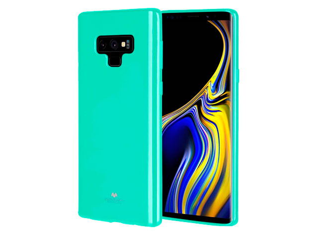 Чехол Mercury Goospery Jelly Case для Samsung Galaxy Note 9 (бирюзовый, гелевый)