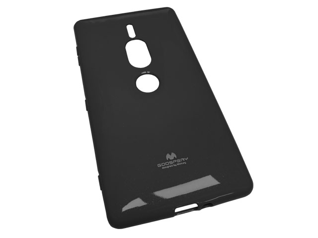 Чехол Mercury Goospery Jelly Case для Sony Xperia XZ2 premium (черный, гелевый)