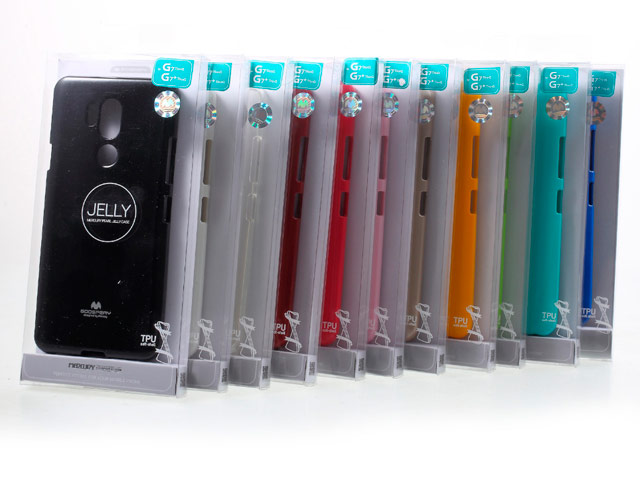 Чехол Mercury Goospery Jelly Case для LG G7 ThinQ (синий, гелевый)