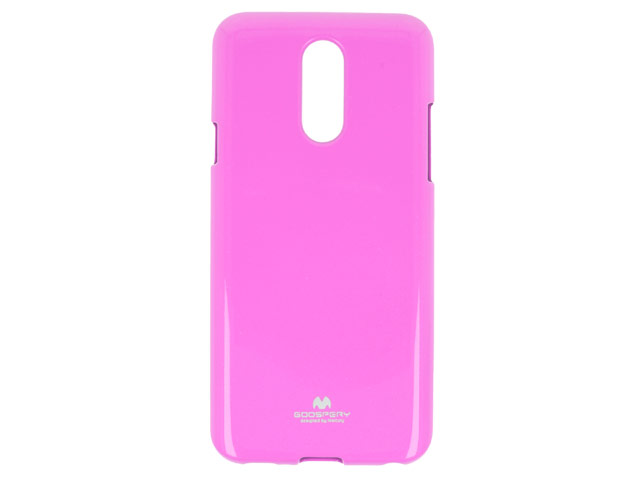 Чехол Mercury Goospery Jelly Case для LG Q7 (розовый, гелевый)