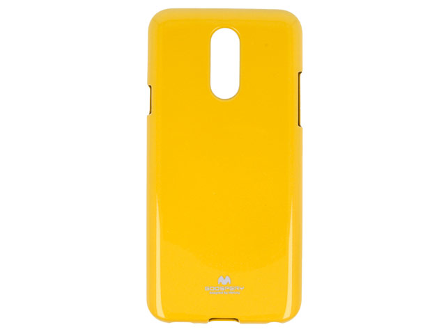 Чехол Mercury Goospery Jelly Case для LG Q7 (желтый, гелевый)