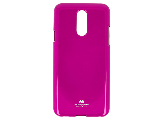 Чехол Mercury Goospery Jelly Case для LG Q7 (малиновый, гелевый)