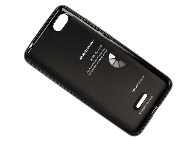Чехол Mercury Goospery Jelly Case для Xiaomi Redmi 6A (черный, гелевый)
