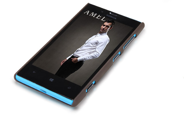 Чехол Nillkin Hard case для Nokia Lumia 720 (темно-коричневый, пластиковый)