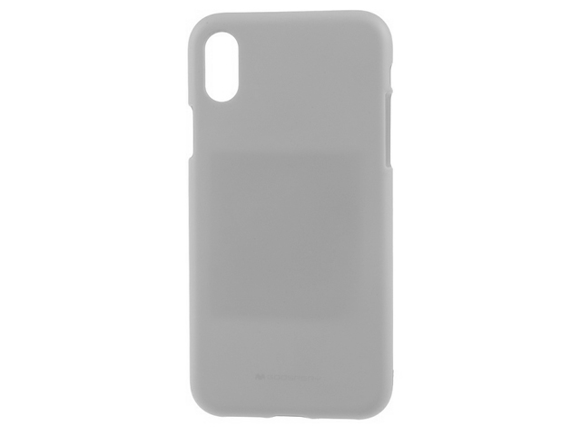 Чехол Mercury Goospery Soft Feeling для Apple iPhone XR (серый, силиконовый)