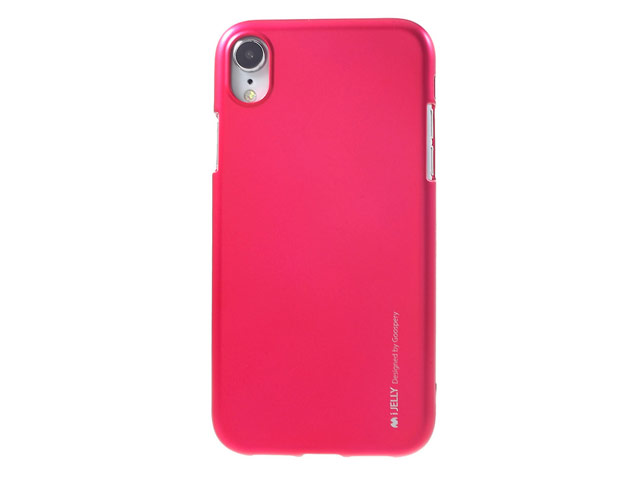 Чехол Mercury Goospery i-Jelly Case для Apple iPhone XR (малиновый, гелевый)