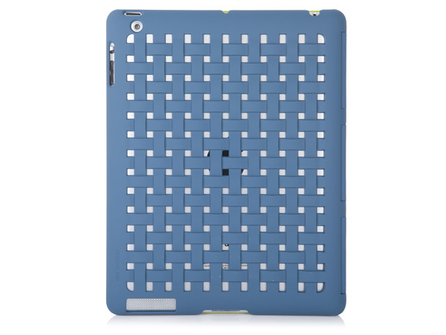 Чехол X-doria Smart Jacket Form case для Apple iPad 2/New iPad (голубой, кожанный)
