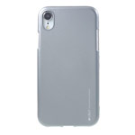Чехол Mercury Goospery i-Jelly Case для Apple iPhone XR (серый, гелевый)
