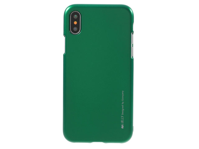 Чехол Mercury Goospery i-Jelly Case для Apple iPhone XS max (зеленый, гелевый)