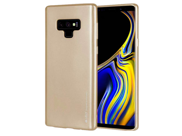 Чехол Mercury Goospery i-Jelly Case для Samsung Galaxy Note 9 (золотистый, гелевый)