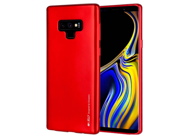 Чехол Mercury Goospery i-Jelly Case для Samsung Galaxy Note 9 (красный, гелевый)