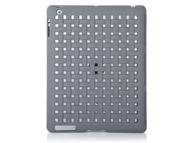 Чехол X-doria Smart Jacket Form case для Apple iPad 2/New iPad (серый, кожанный)