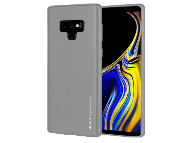 Чехол Mercury Goospery i-Jelly Case для Samsung Galaxy Note 9 (серый, гелевый)