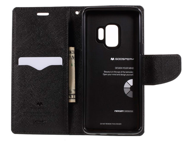 Чехол Mercury Goospery Fancy Diary Case для Samsung Galaxy A6 2018 (бирюзовый, винилискожа)