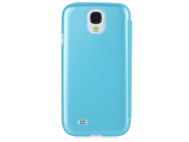 Чехол X-doria Dash Folio View для Samsung Galaxy S4 i9500 (голубой, кожанный)