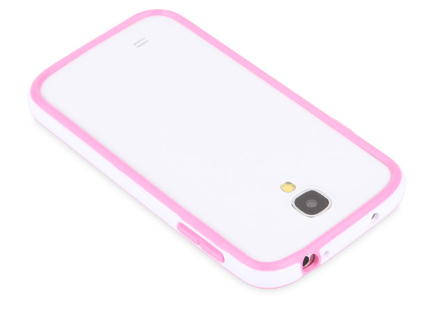 Чехол X-doria Bump Case для Samsung Galaxy S4 i9500 (розовый, пластиковый)