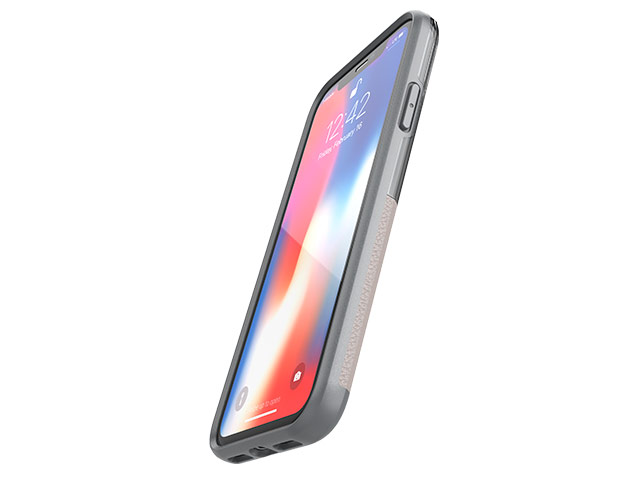 Чехол X-doria Dash case для Apple iPhone XR (бежевый, кожаный)