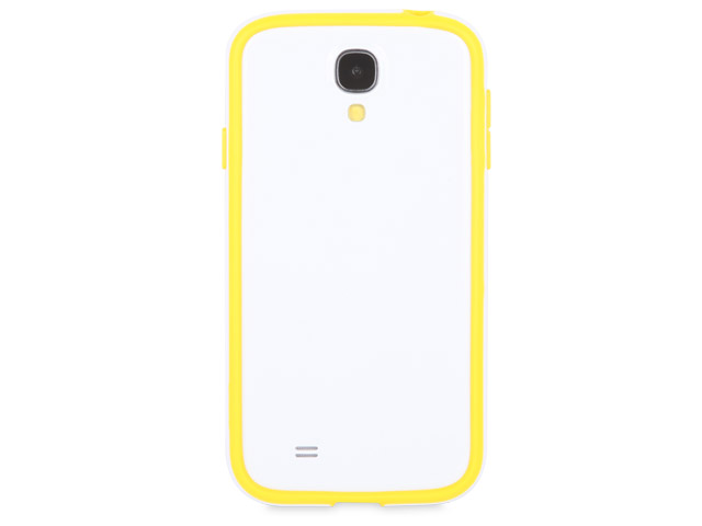 Чехол X-doria Bump Case для Samsung Galaxy S4 i9500 (желтый, пластиковый)