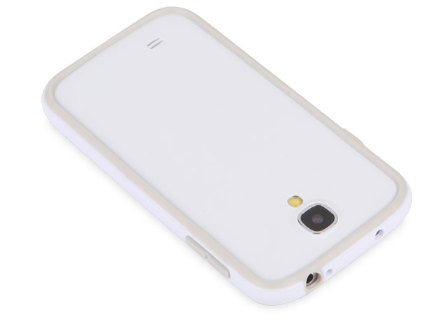 Чехол X-doria Bump Case для Samsung Galaxy S4 i9500 (белый, пластиковый)