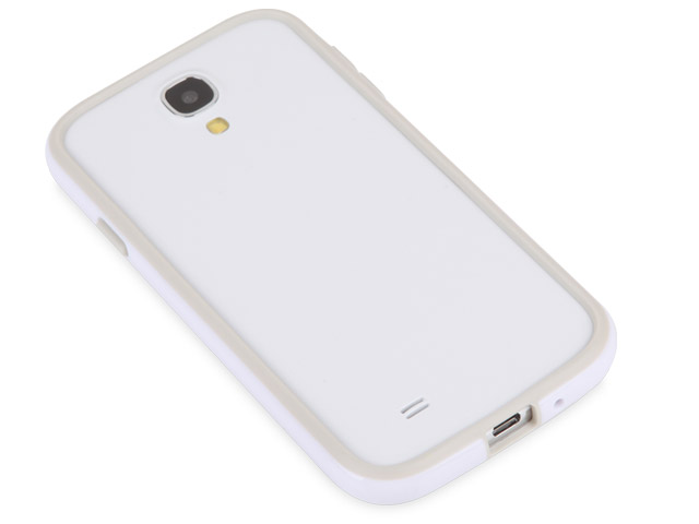 Чехол X-doria Bump Case для Samsung Galaxy S4 i9500 (белый, пластиковый)