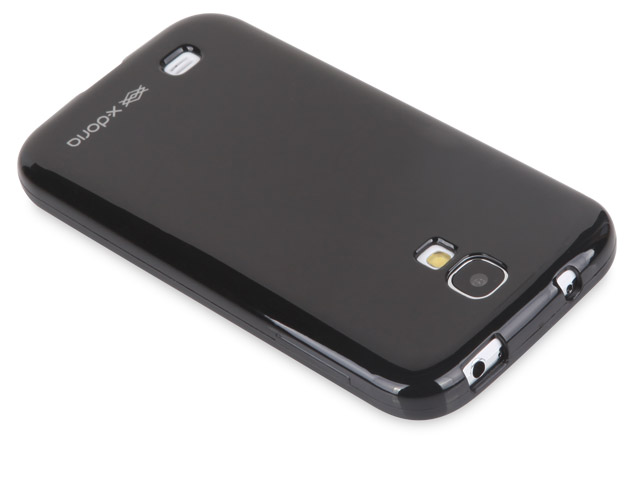 Чехол X-doria GelJacket Shine для Samsung Galaxy S4 i9500 (черный, гелевый)