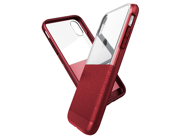 Чехол X-doria Dash case для Apple iPhone XR (красный, кожаный)