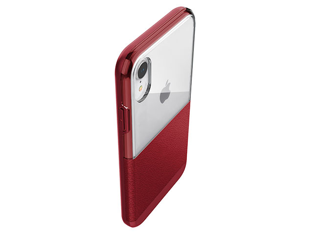 Чехол X-doria Dash case для Apple iPhone XR (красный, кожаный)
