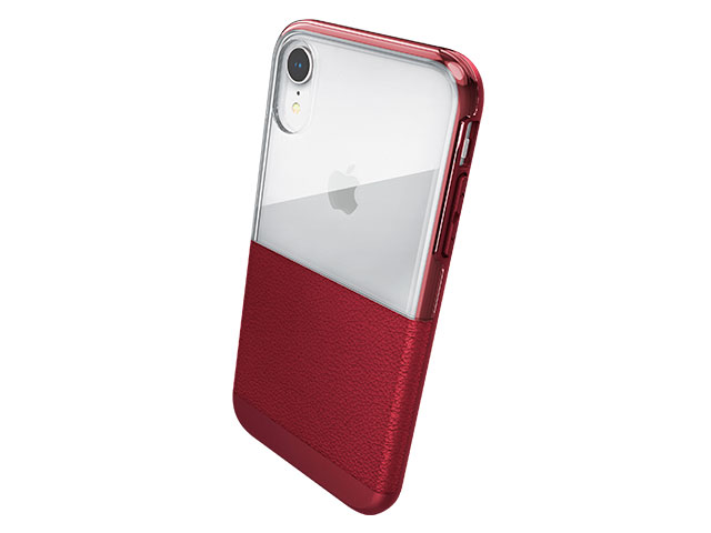 Чехол X-doria Dash case для Apple iPhone XR (красный, кожаный)