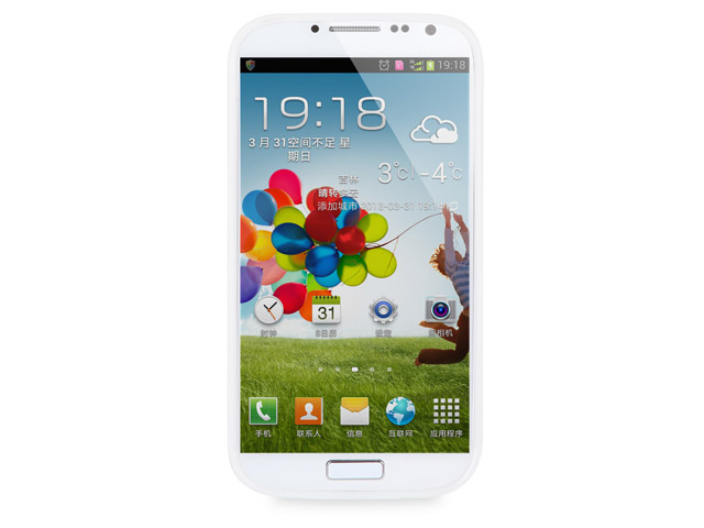 Чехол X-doria GelJacket Shine для Samsung Galaxy S4 i9500 (белый, гелевый)