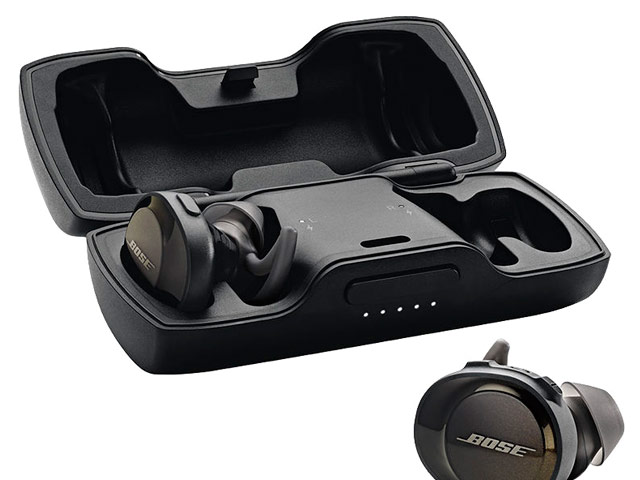 Наушники Bose SoundSport Free универсальные (беспроводные, черные, микрофон)