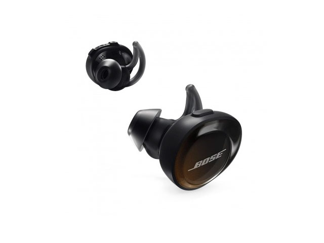 Наушники Bose SoundSport Free универсальные (беспроводные, черные, микрофон)
