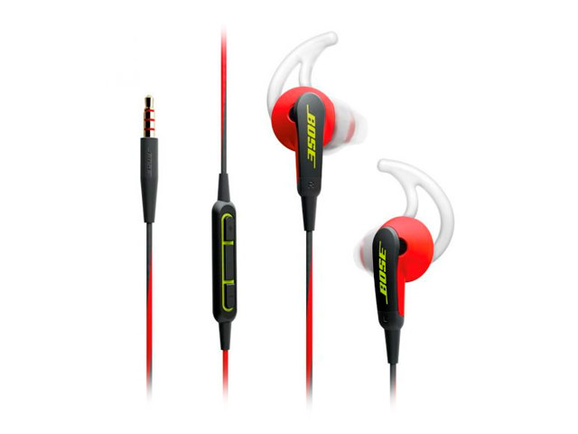 Наушники Bose SoundSport In-Ear универсальные (iOS, красные, микрофон)