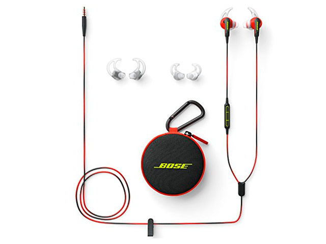 Наушники Bose SoundSport In-Ear универсальные (iOS, красные, микрофон)