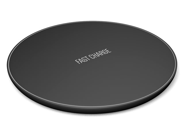 Беспроводное зарядное устройство Synapse Wireless Fast Charger (черное, Fast Charge, стандарт QI)