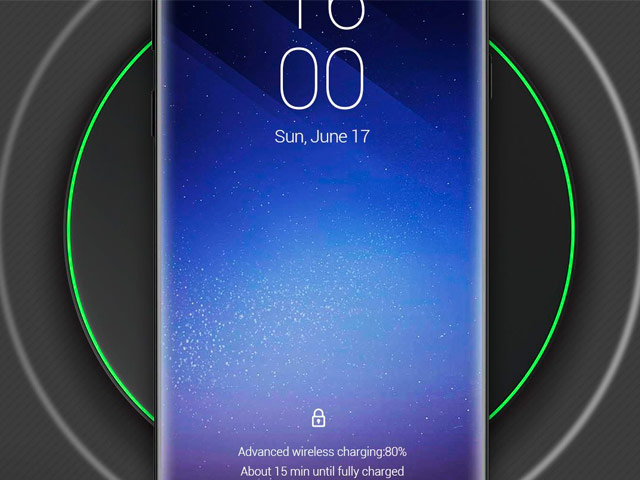 Беспроводное зарядное устройство Synapse Wireless Fast Charger (черное, Fast Charge, стандарт QI)