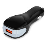Зарядное устройство Synapse Fast Charger универсальное (автомобильное, 3.0A, Quick Charge 3.0, черное)