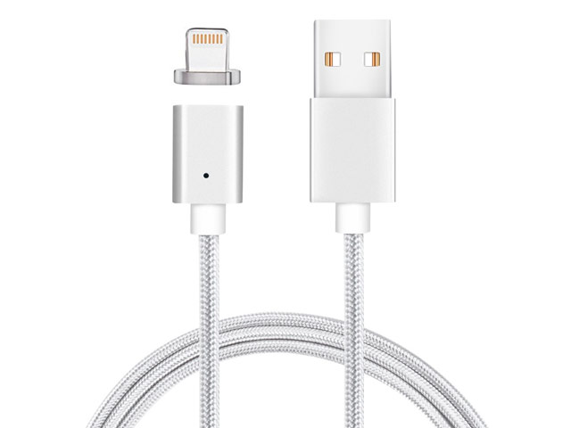 USB-кабель Synapse Magnetix Cable (Lightning, серебристый, 1 м)