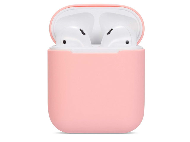 Чехол Synapse Protection Case для Apple AirPods (розовый, силиконовый)