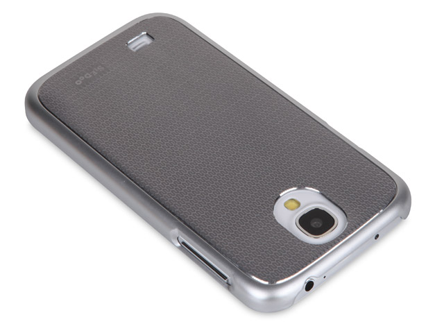 Чехол Seedoo Armor Brights case для Samsung Galaxy S4 i9500 (серебристый, алюминиевый)