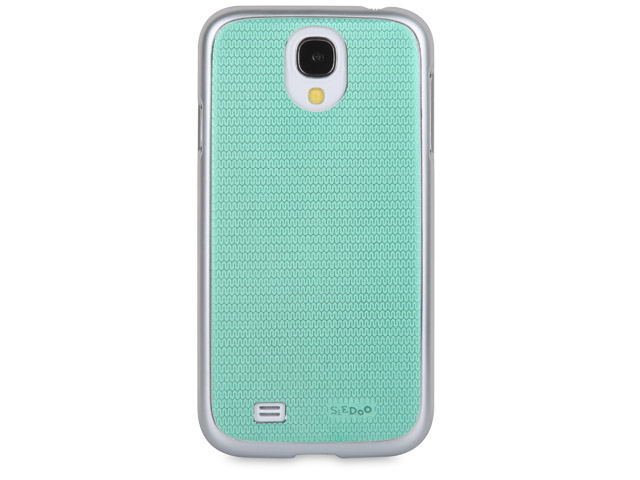 Чехол Seedoo Armor Brights case для Samsung Galaxy S4 i9500 (зеленый, алюминиевый)