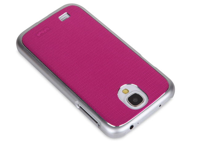 Чехол Seedoo Armor Brights case для Samsung Galaxy S4 i9500 (красный, алюминиевый)