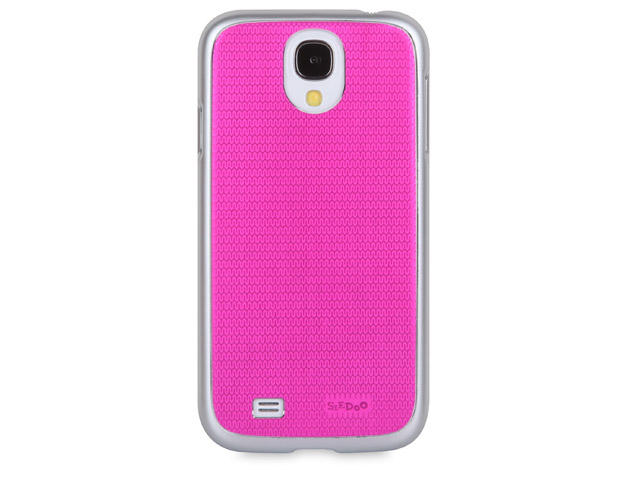 Чехол Seedoo Armor Brights case для Samsung Galaxy S4 i9500 (красный, алюминиевый)