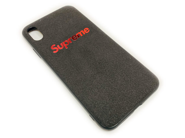 Чехол Synapse Alcantara Case для Apple iPhone XS max (Supreme, алькантара)