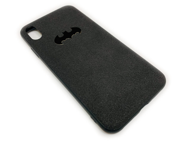 Чехол Synapse Alcantara Case для Apple iPhone XR (Batman, алькантара)