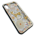 Чехол Synapse Glassy Case для Apple iPhone X (Bambie, гелевый/стеклянный)