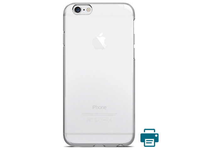Печать на чехле для Apple iPhone 6S (прозрачный, гелевый)