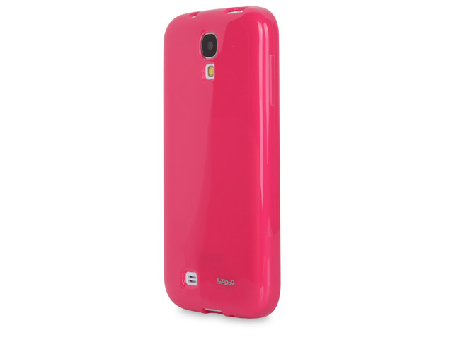 Чехол Seedoo Candy Fit case для Samsung Galaxy S4 i9500 (розовый, гелевый)